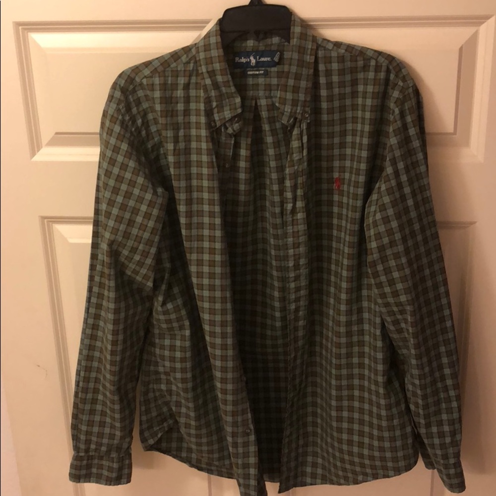 Ralph Lauren Custom Fit Button Up